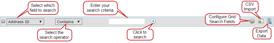 Search by Fields Using More Options